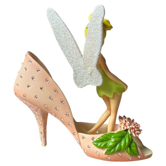 Hamilton Tinker Bell Darling Dahlia Shoe Figurine Disney Fairy Collectible - Picture 4 of 7